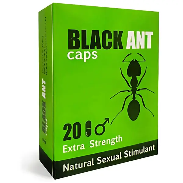 Cápsulas Black Ant