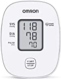 Monitor digital de pressão arterial de braço superior OMRON M2 BASIC, branco